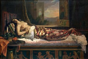 The Death of Cleopatra, 1841